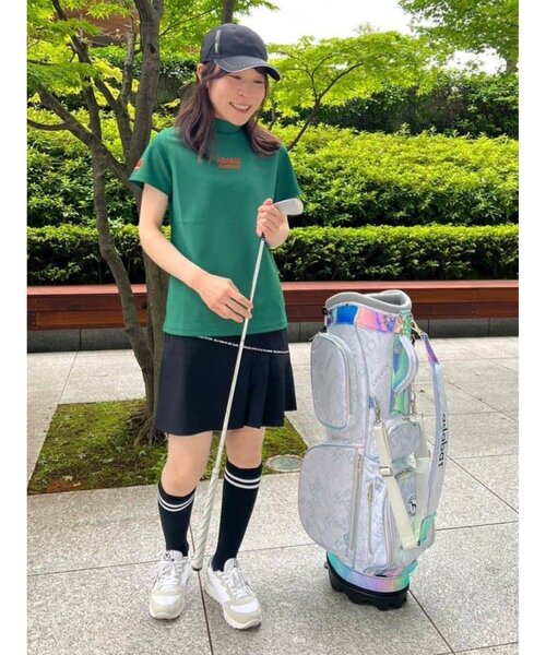 adabat（アダバット）の「◆【日本製】ラインストーンロゴ リボン付きキャップ（キャップ・レディース・ブラック/ホワイト・00）」の13枚目の写真