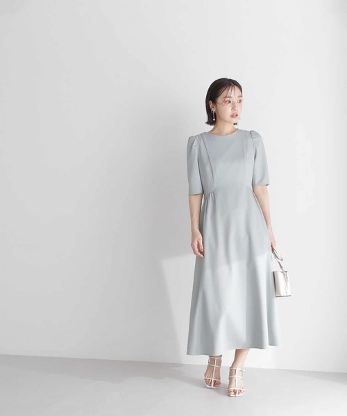 NATURAL BEAUTY BASIC ワンピース ネイビー Ｓ ナチュラルビューティーベーシック NATURAL BEAUTY BASIC バイ