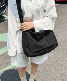 F&D : カラーキャンバルショルダーバッグ
