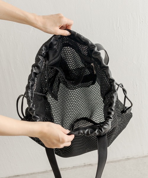 ear PAPILLONNER（イアパピヨネ）の「メッシュシアービッグトート