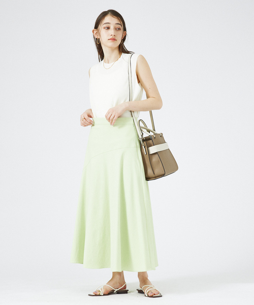 PICHE ABAHOUSE（ピシェ アバハウス）の「チューブトングフラットサンダル（サンダル・レディース・ホワイト/ブラック/ダークグリーン/ブラウン・38/39/35/36/37）」の8枚目の写真