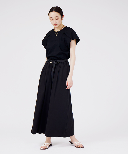 PICHE ABAHOUSE（ピシェ アバハウス）の「チューブトングフラットサンダル（サンダル・レディース・ホワイト/ブラック/ダークグリーン/ブラウン・38/39/35/36/37）」の9枚目の写真