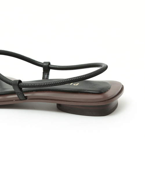 PICHE ABAHOUSE（ピシェ アバハウス）の「チューブトングフラットサンダル（サンダル・レディース・ホワイト/ブラック/ダークグリーン/ブラウン・38/39/35/36/37）」の18枚目の写真