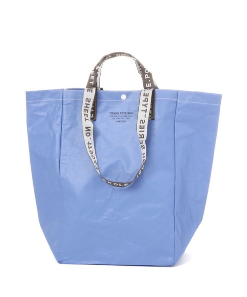 LAKOLE（ラコレ）の「TOUGH BAGカラー(M) / 188631（トートバッグ・レディース・アイボリー/チャコール/ブルー/桜/カーキ/ライトブルー/ネイビー・FREE）」の19枚目の写真