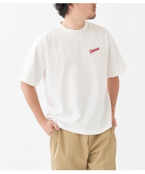 RUGGEDWORKS(ラゲッドワークス)の「Coleman【コールマン】ユニセックス Vintage Lantarn Tshirt(Tシャツ/カットソー・メンズ・グレー/グリーン/ホワイト・M/XL/L)」の12枚目の写真