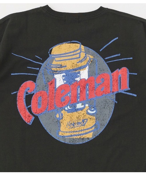 RUGGEDWORKS(ラゲッドワークス)の「Coleman【コールマン】ユニセックス Vintage Lantarn Tshirt(Tシャツ/カットソー・メンズ・グレー/グリーン/ホワイト・M/XL/L)」の6枚目の写真