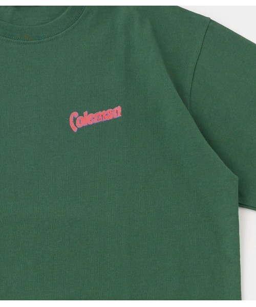 RUGGEDWORKS(ラゲッドワークス)の「Coleman【コールマン】ユニセックス Vintage Lantarn Tshirt(Tシャツ/カットソー・メンズ・グレー/グリーン/ホワイト・M/XL/L)」の9枚目の写真