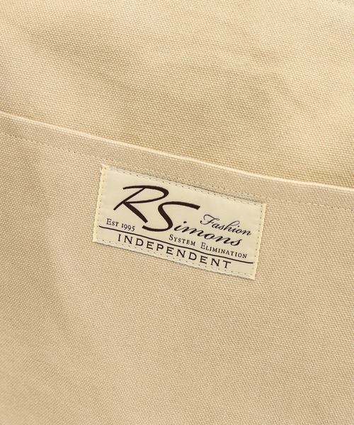 RAF SIMONS（ラフシモンズ）の「Denim totebag Lets drink the sea（トートバッグ・メンズ・ベージュ・ONE SIZE）」の3枚目の写真