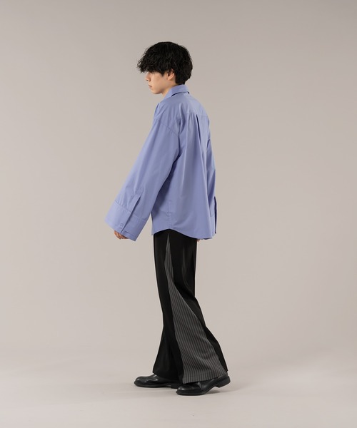 DOUBLE CUFFS FLARE SHIRT/ダブルカフスフレアシャツ（シャツ