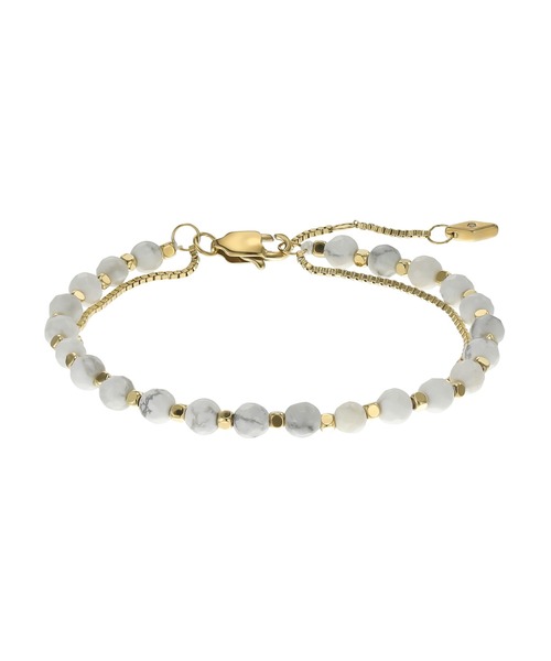 FOSSIL（フォッシル）の「フォッシル アクセサリー レディース ブレスレット シルバー JF04443710（ブレスレット・レディース・ゴールド・FREE）」の6枚目の写真