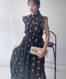 AS KNOW AS plus | 〇前後2WAYノースリーブティアードワンピース(ワンピース)