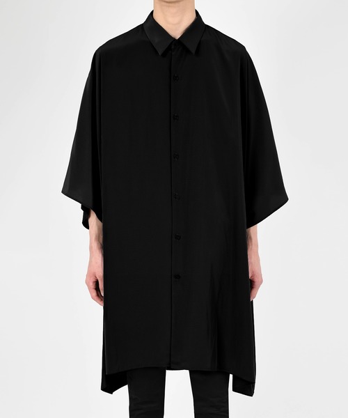 LAD MUSICIAN（ラッドミュージシャン）の「SLEEVELESS LONG SHIRT（シャツ/ブラウス・メンズ・ブラック・44/42/46）」の6枚目の写真