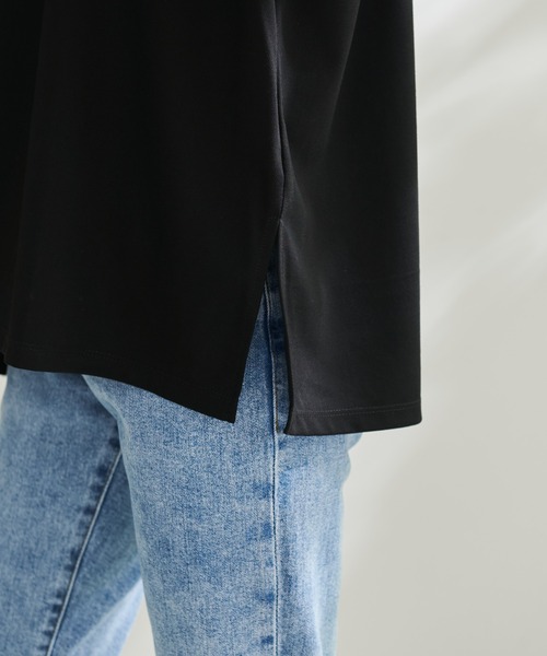 Arnold Palmer（アーノルドパーマー）の「フェイク レイヤード カノコ チュニック（チュニック・レディース・ピンク/ホワイト/ブラック・L/S/M）」の7枚目の写真