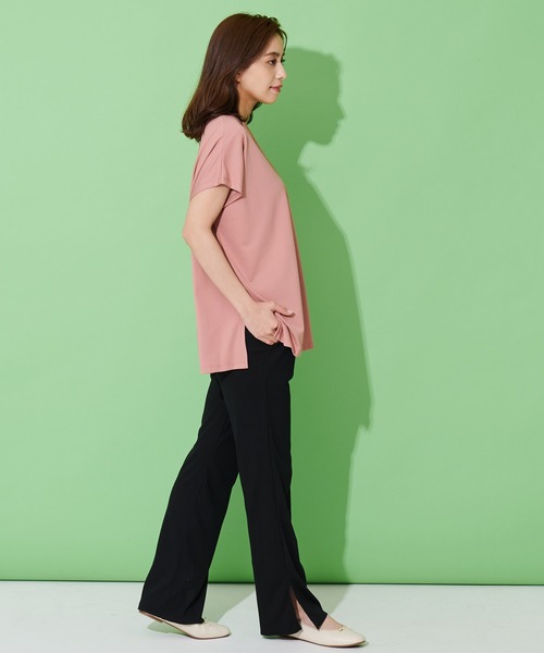 Arnold Palmer（アーノルドパーマー）の「フェイク レイヤード カノコ チュニック（チュニック・レディース・ピンク/ホワイト/ブラック・L/S/M）」の19枚目の写真