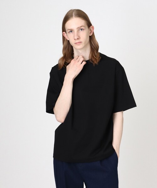 tk.TAKEO KIKUCHI（ティーケータケオキクチ）の「【日本製】はりぷるカットソー（Tシャツ/カットソー・メンズ・ホワイト/チャコールグレー/ブラック・01/02/03）」の15枚目の写真
