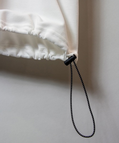 JACKROSE(ジャックローズ)の「JE-Circle Logo Drawcord Tee(Tシャツ/カットソー・メンズ・ホワイト/ブラック・M/L)」の7枚目の写真