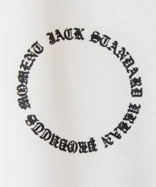 JACKROSE(ジャックローズ)の「JE-Circle Logo Drawcord Tee(Tシャツ/カットソー・メンズ・ホワイト/ブラック・M/L)」の5枚目の写真