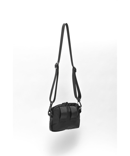 Rename（リネーム）の「Rename メッシュポケット 軽量 ナイロン ミニ ショルダーバッグ（ショルダーバッグ・メンズ・ブラック/グレー・FREE）」の5枚目の写真