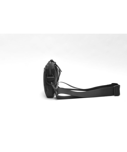 Rename（リネーム）の「Rename メッシュポケット 軽量 ナイロン ミニ ショルダーバッグ（ショルダーバッグ・メンズ・ブラック/グレー・FREE）」の8枚目の写真