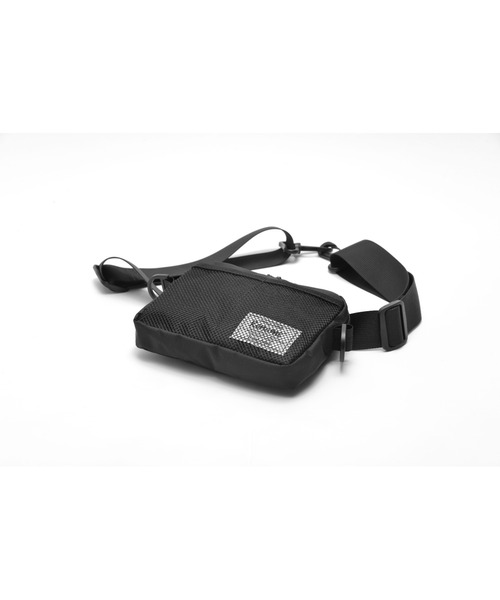 Rename（リネーム）の「Rename メッシュポケット 軽量 ナイロン ミニ ショルダーバッグ（ショルダーバッグ・メンズ・ブラック/グレー・FREE）」の7枚目の写真