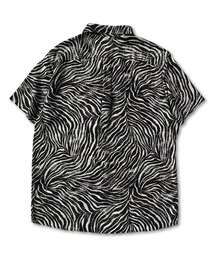 美品THE CRIMIEクライミー最高品質レーヨン豹柄シャツ袖なしノースリーブ 75892512b_b_02_215.jpg