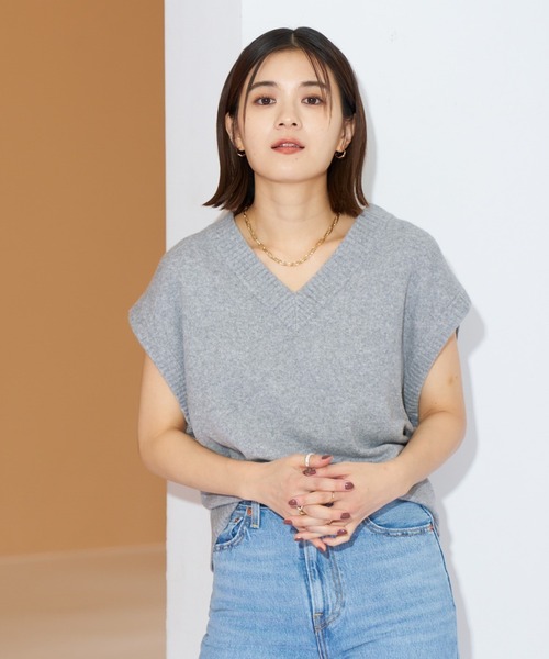 セール】Levi's/リーバイス ルーズベスト グレー MID TONE