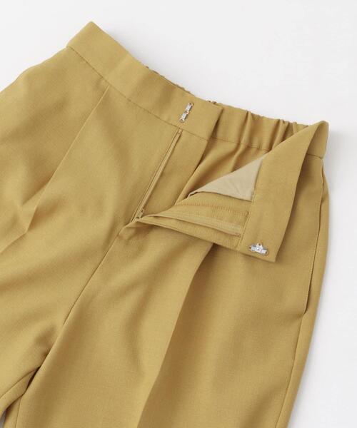 URBAN RESEARCH DOORS（アーバンリサーチドアーズ）の「『セットアップ対応』麻調合繊ストレートトラウザー（その他パンツ・レディース・イエロー系その他/ネイビー・MEDIUM/SMALL）」の22枚目の写真