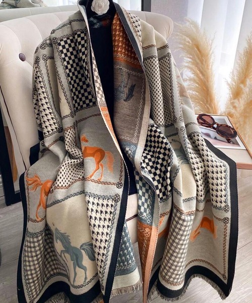 【パラスパレス】未使用　ストールピン　パール ターコイズ パラスパレス】未使用 ストールピン パール ターコイズ