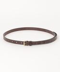 Jabez Cliff | JABEZ CLIFF / ジャベツクリフ：Long Saddle Leather Belt 20hole：JCLIFF-LSLB20[MUS](皮帶)