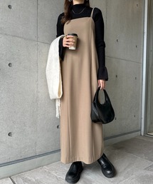 とろみIラインキャミワンピース