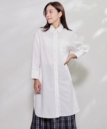 Arnold Palmer | パールボタン シャツ ワンピース(ワンピース)