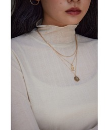 AZUL by moussy | コインスリーストランドネックレス(ネックレス)