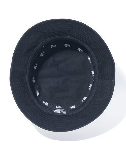 NEW ERA（ニューエラ）の「NEW ERA/ニューエラ キッズ ハット Kid's バケット01 Essential エッセンシャル ブラック 13762880（ハット・キッズ・ブラック×ホワイト・57cm/54cm）」の6枚目の写真