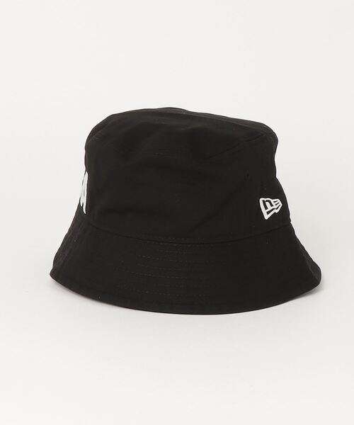 NEW ERA（ニューエラ）の「NEW ERA/ニューエラ キッズ ハット Kid's バケット01 Essential エッセンシャル ブラック 13762880（ハット・キッズ・ブラック×ホワイト・57cm/54cm）」の4枚目の写真
