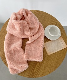 ボアファーボリュームロングマフラー