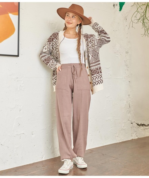 anap mimpi（アナップミンピ）の「デコルテライン 細リブ カットソー（Tシャツ/カットソー・レディース・ホワイト/ブラック/グレー/ベージュ・FREE）」の13枚目の写真