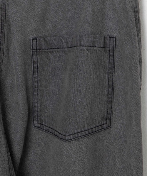 WEGO（ウィゴー）の「WEGO/デニムイージーワイドパンツ（デニムパンツ・メンズ・ライトインディゴブルー/グレー/インディゴブルー/ブラック・SMALL/MEDIUM/LARGE/X-SMALL）」の19枚目の写真