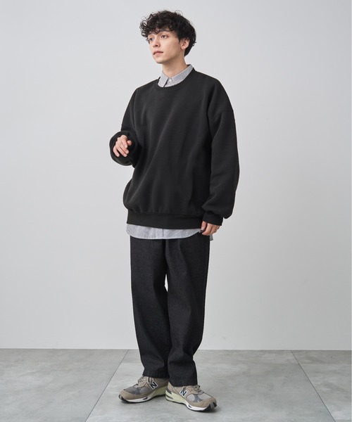 WEGO（ウィゴー）の「WEGO/デニムイージーワイドパンツ（デニムパンツ・メンズ・ライトインディゴブルー/グレー/インディゴブルー/ブラック・SMALL/MEDIUM/LARGE/X-SMALL）」の8枚目の写真