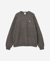 DANTON | DANTON | ラムウール クルーネックニットプルオーバー MEN(ニット/セーター)