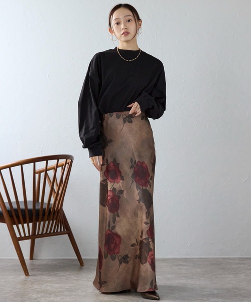 model:158㎝　着用サイズ:FREE