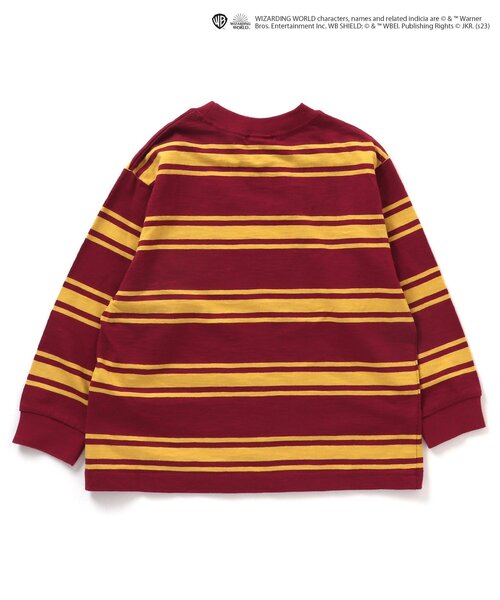 ハリー・ポッター　プラットフォーム93/4 長袖Tシャツ　キャップ　セット 激レア ハリーポッター 9と4分の3番線 半袖 Tシャツ XL ワインレッド