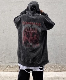 Theater code | ▲vintage like graphic parka/ヴィンテージライク グラフィック パーカー フーディー(パーカー)