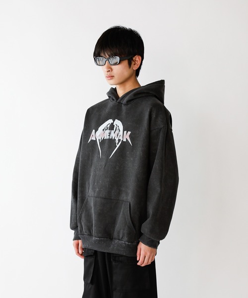 Theater code（シアターコード）の「▲vintage like graphic parka/ヴィンテージライク グラフィック パーカー フーディー（パーカー・メンズ・ブラック・3/2）」の10枚目の写真