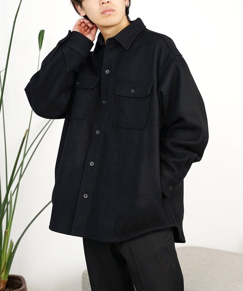 FIDELITY（フィデリティ）の「FIDELITY/フィデリティ MELTON_CPO SHIRT JKT シャツジャケット（その他アウター・メンズ・ブラック・M/L）」の22枚目の写真