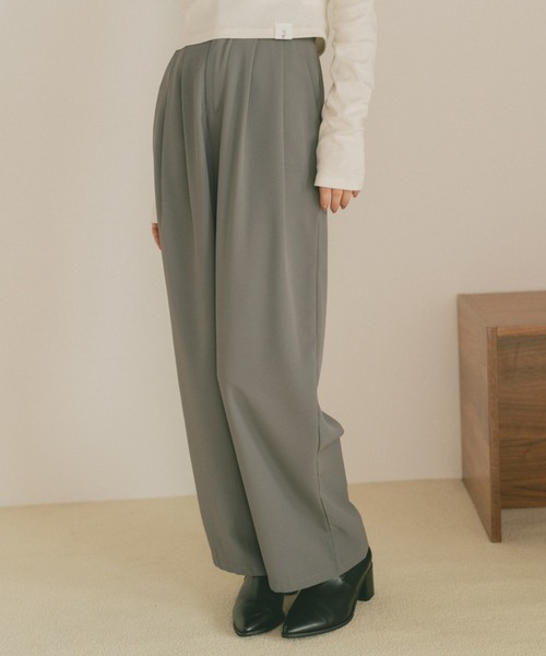 セール】ストレートカラースラックス/SMLサイズ展開（スラックス