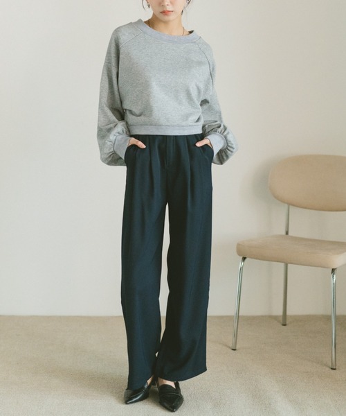 VANNIE U(ヴァニーユー)の「ストレートカラースラックス/SMLサイズ展開(スラックス・レディース・ブラック/グレー/ピンク/ブラウン/ホワイト/ベージュ/ネイビー・S/M/L)」の17枚目の写真