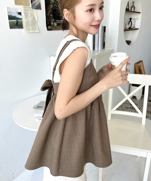 新品 MIESROHE 24SS リネンライク ビスチェ 新品 MIESROHE 24SS リネンライク ビスチェ（RHOMBUS BLAZAR 21AW）