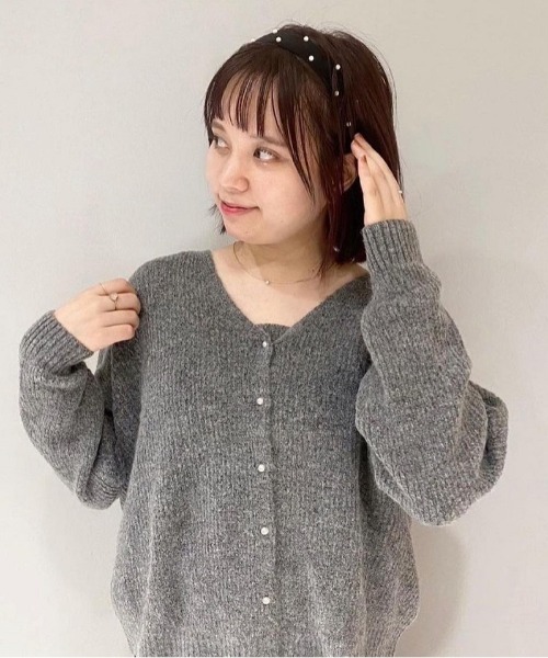 flower（フラワー）の「ドットパールカチューシャ（カチューシャ・レディース・ブラック・FREE）」の11枚目の写真