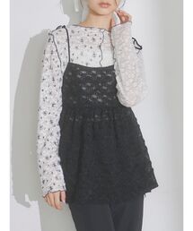 merry jenny | ribbonチュールキャミチュニック(キャミソール)