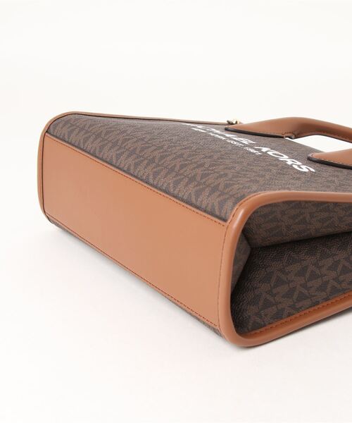 最終お値下げ　マイケルコース　ショルダー シグネチャー　ショッパー 公式アウトレット】SHEILA センタージップ サッチェル スモール